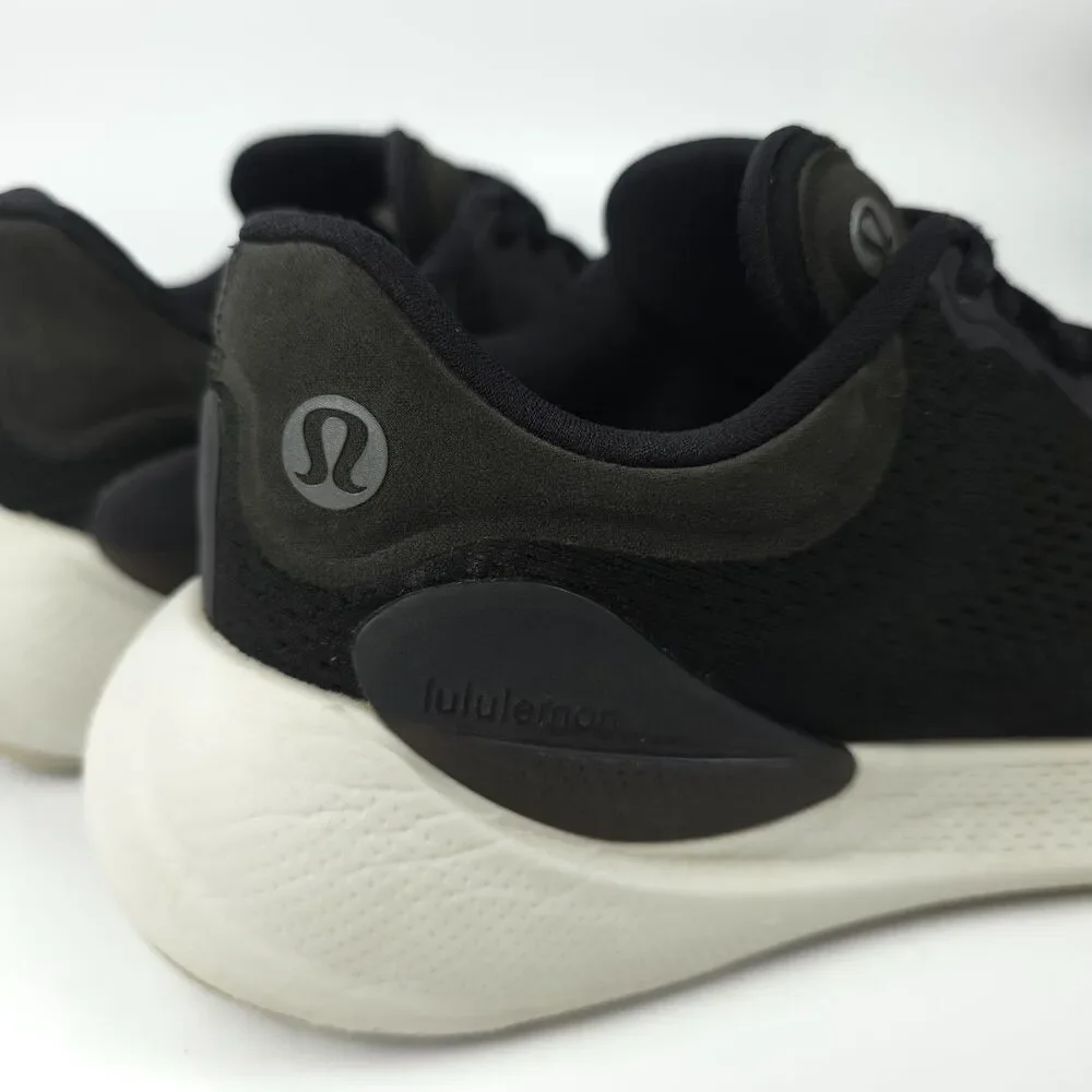 LULULEMON Beyondfeel Running Shoe Black Bone Rover Athleisure Sporty Clean Girl